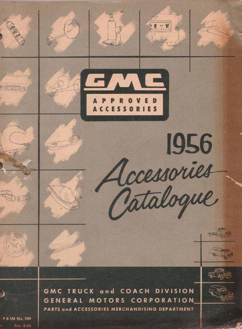 1956 GMC Accessories Booklet